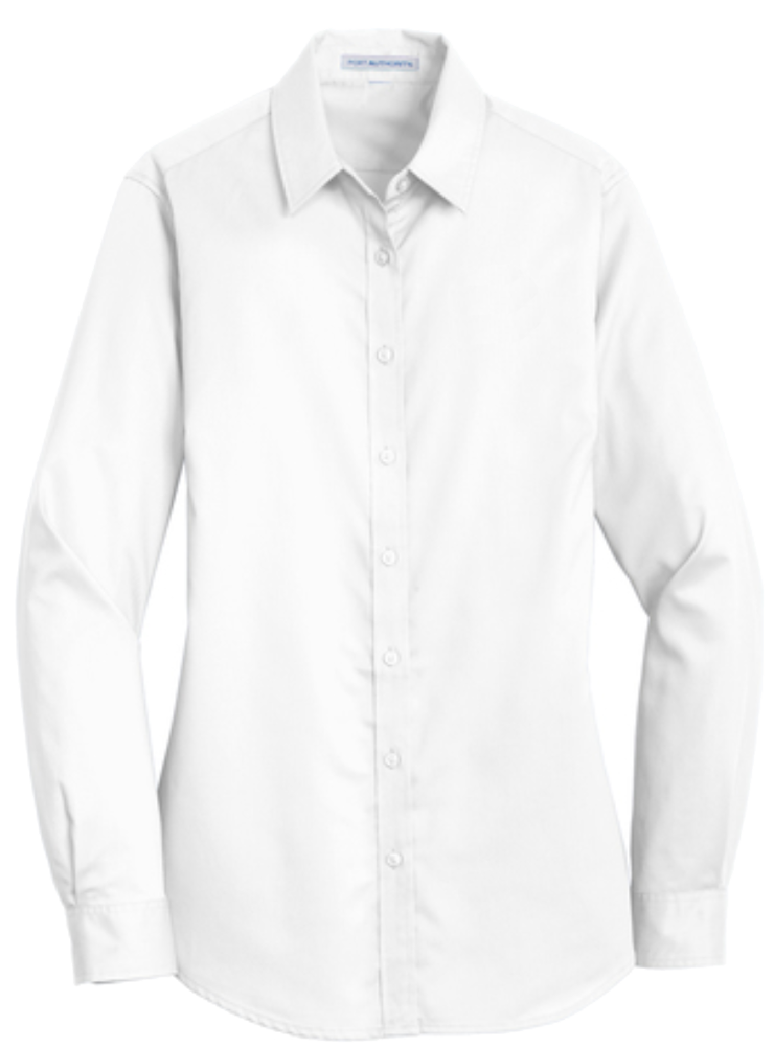 Port Authority® L663 Ladies SuperPro™ Twill Longsleeve Shirt