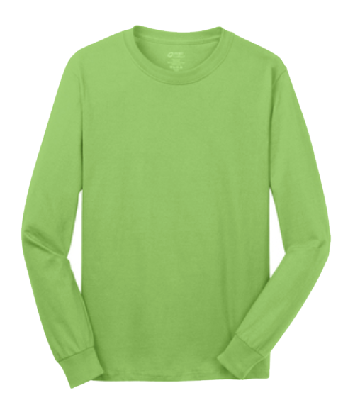 Mens - Port & Company® - Long Sleeve Core Cotton Tee