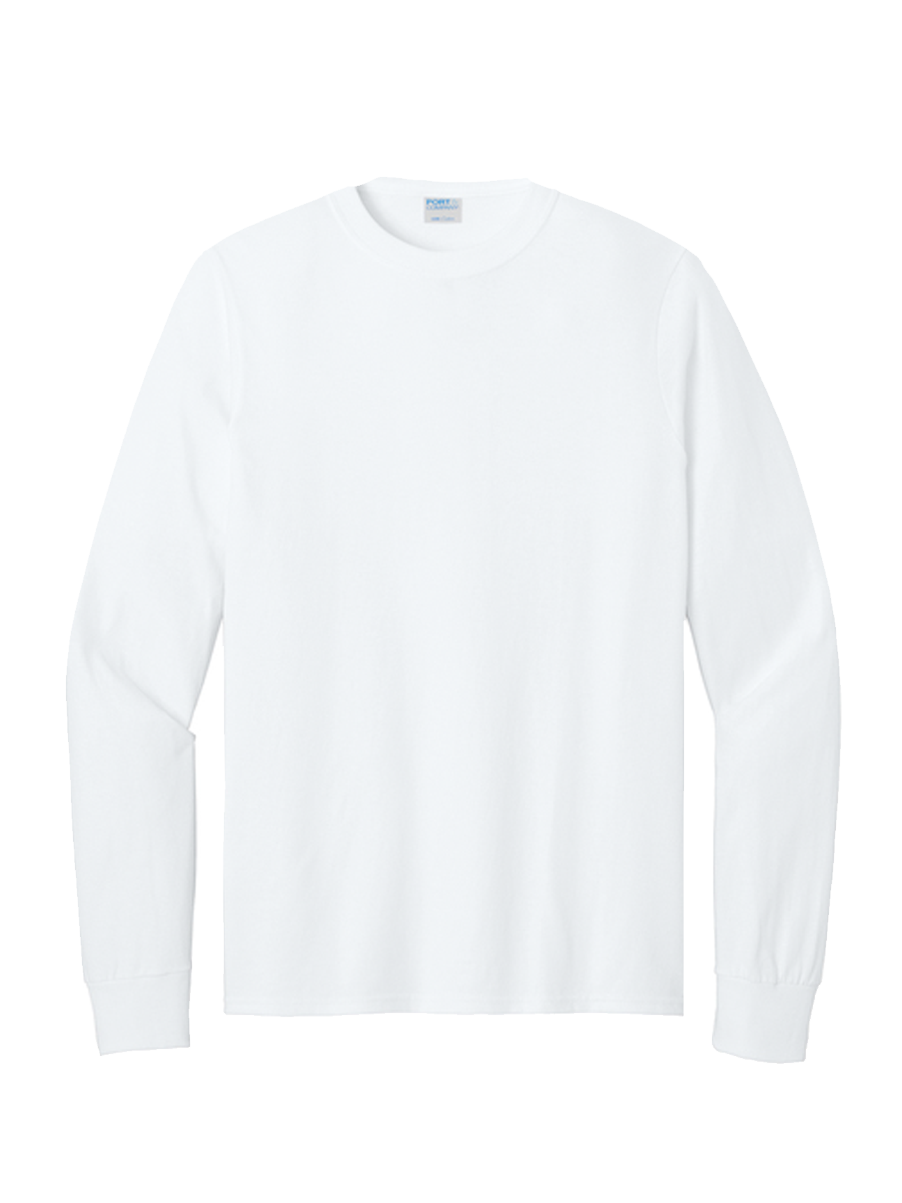 Mens - Port & Company® - Long Sleeve Core Cotton Tee