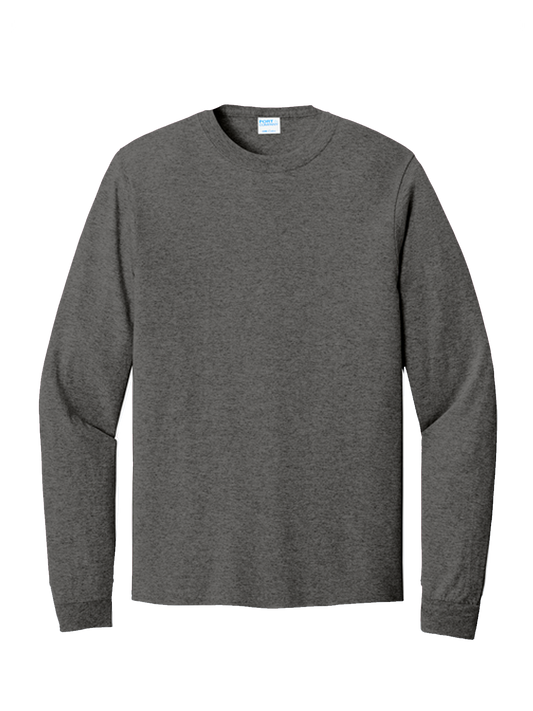 Mens - Port & Company® - Long Sleeve Core Cotton Tee