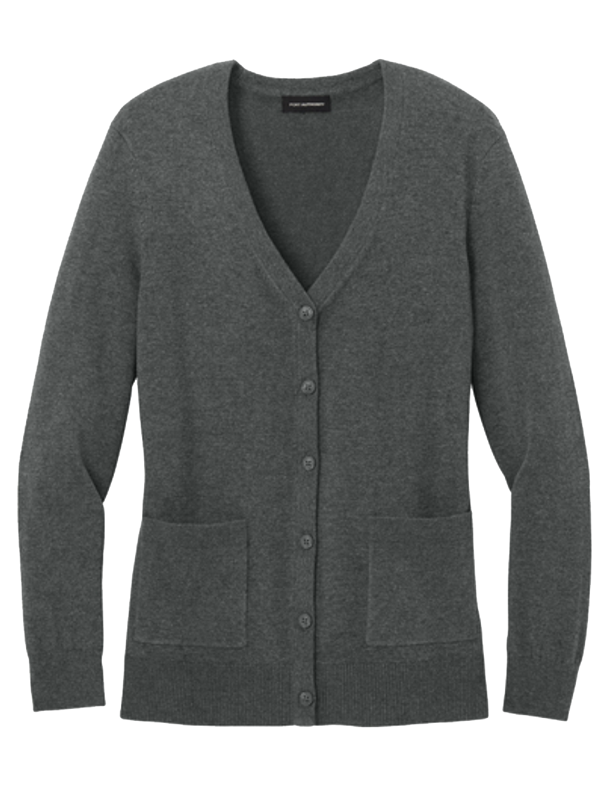 Ladies - Port Authority LSW4150 Button Up Cardigan Sweater