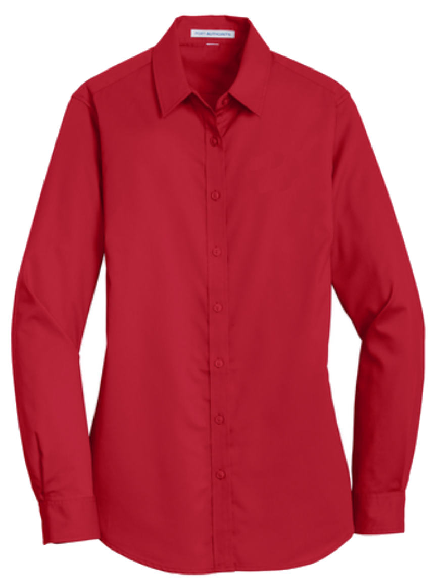 Port Authority® L663 Ladies SuperPro™ Twill Longsleeve Shirt