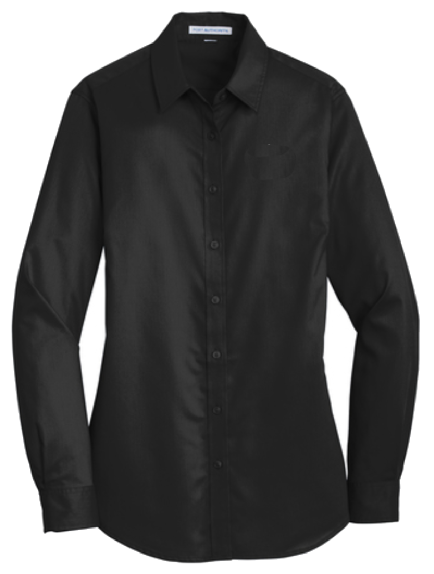 Port Authority® L663 Ladies SuperPro™ Twill Longsleeve Shirt