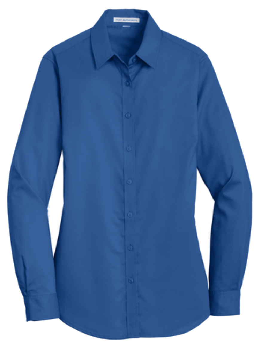 Port Authority® L663 Ladies SuperPro™ Twill Longsleeve Shirt