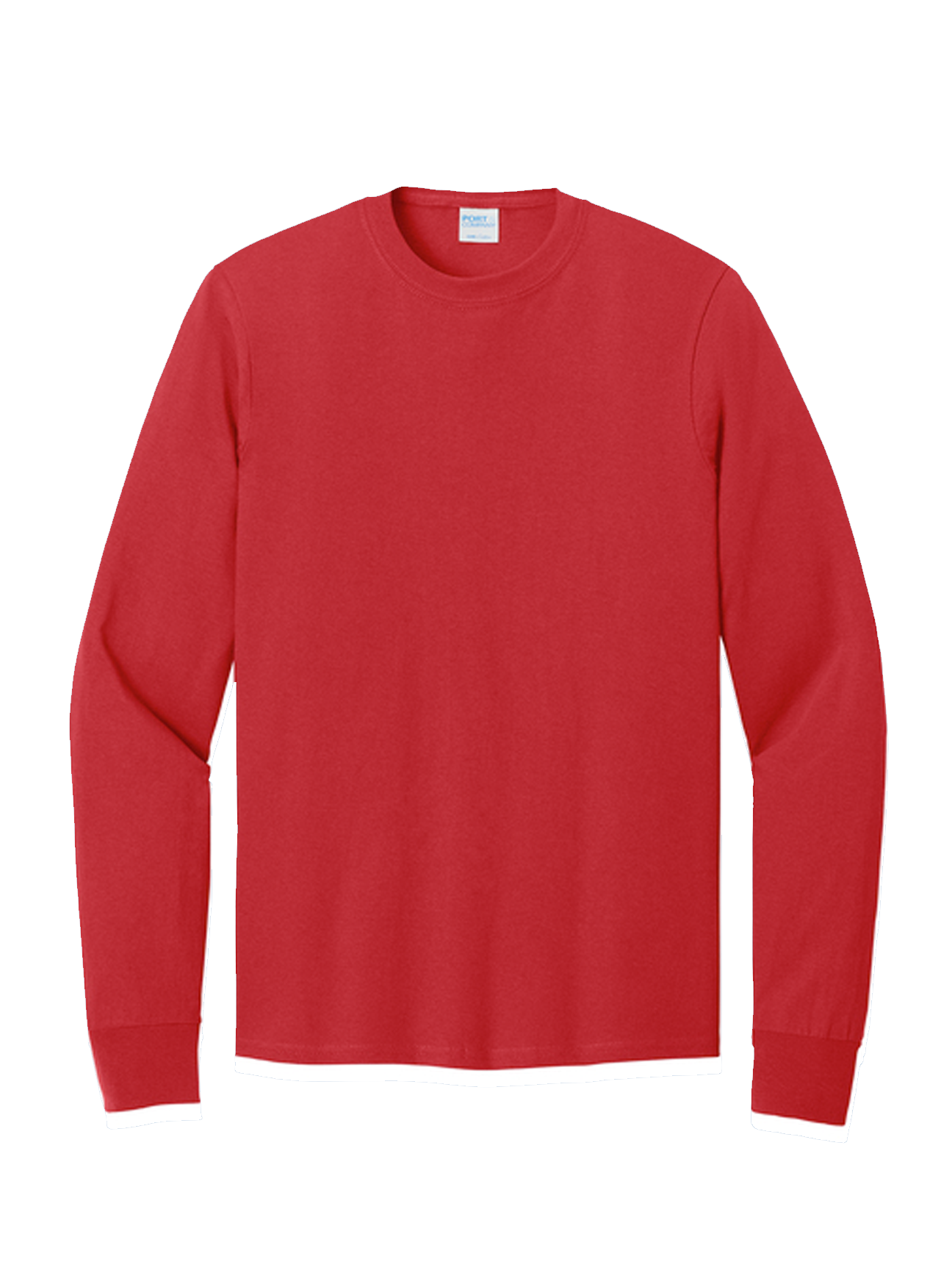 Mens - Port & Company® - Long Sleeve Core Cotton Tee
