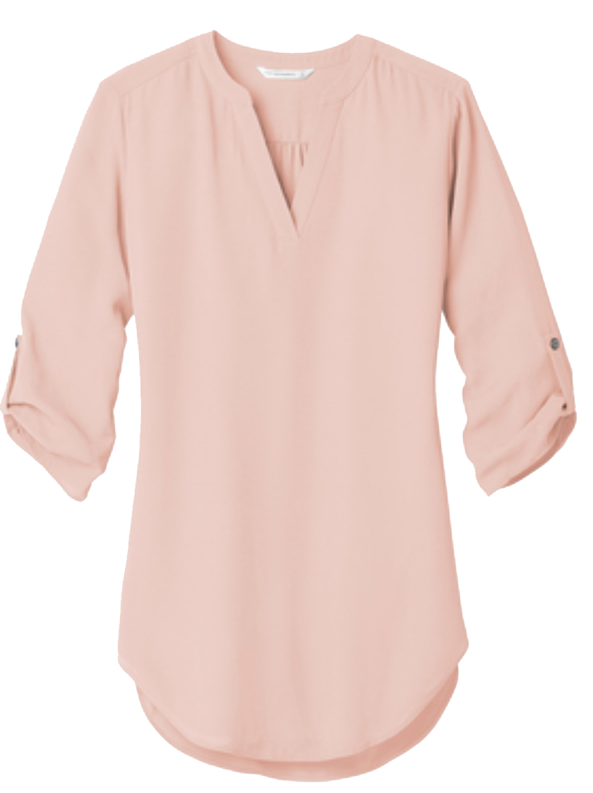 Port Authority ® Ladies 3/4-Sleeve Tunic Blouse