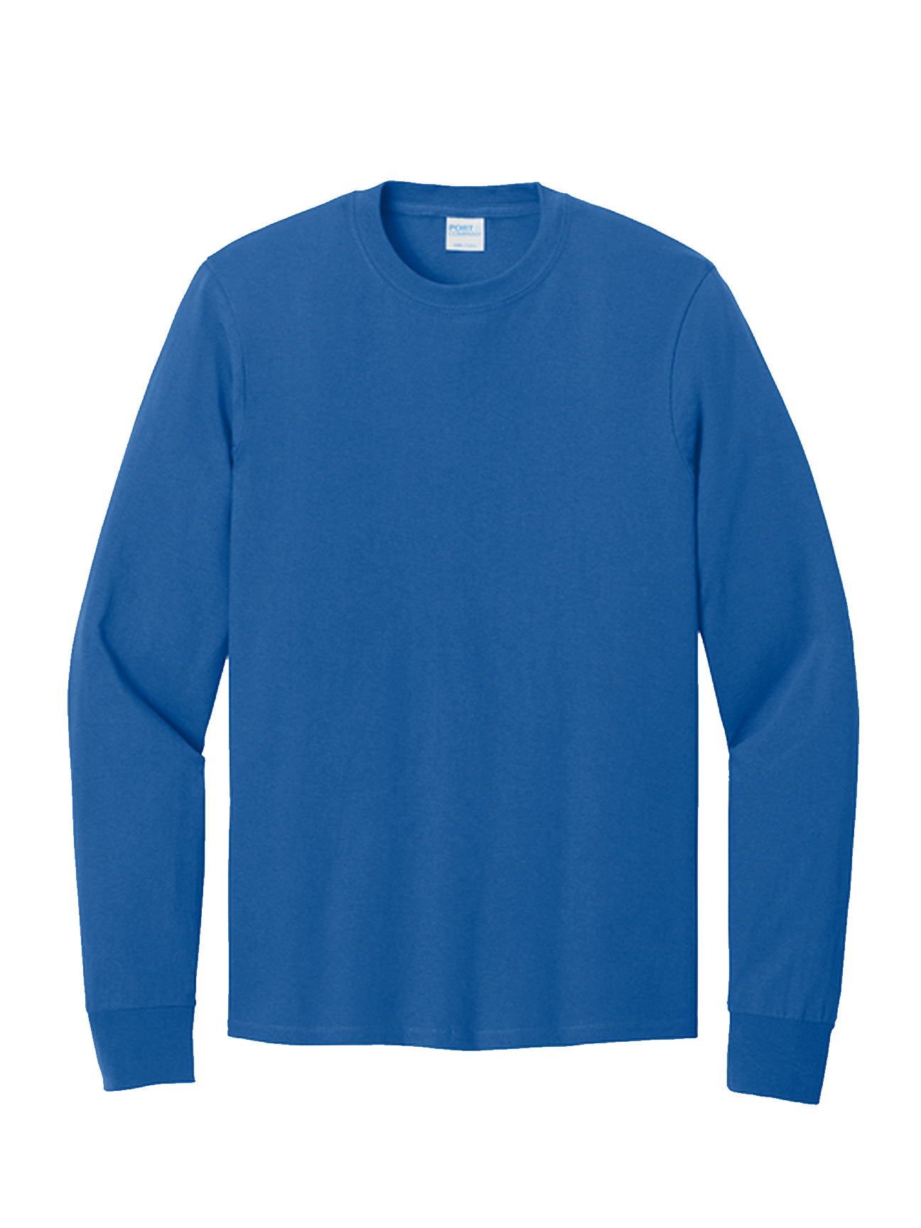Mens - Port & Company® - Long Sleeve Core Cotton Tee