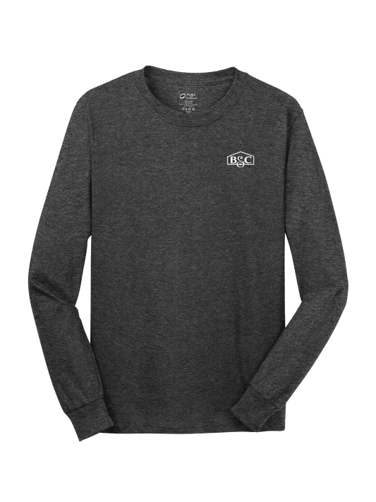 B&C - Mens - Port & Company® - Long Sleeve Core Cotton Tee