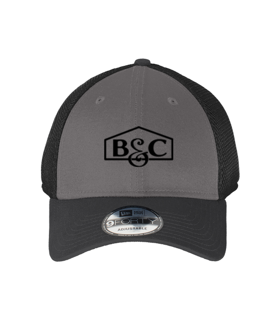 B&C - New Era® - Snapback Contrast Front Mesh Cap