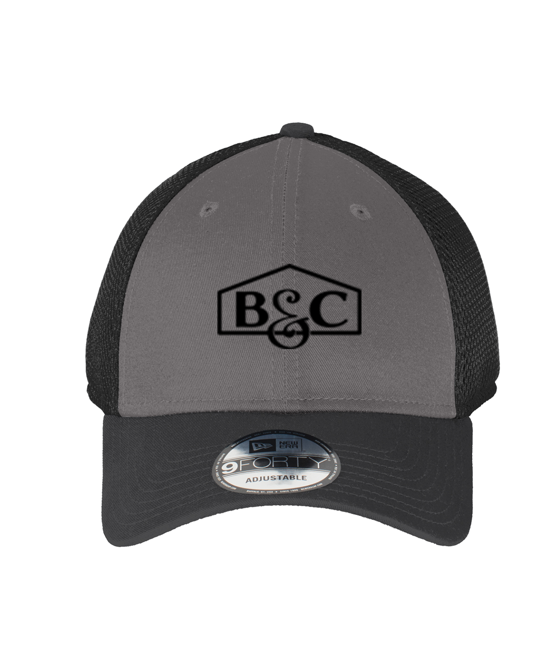 B&C - New Era® - Snapback Contrast Front Mesh Cap