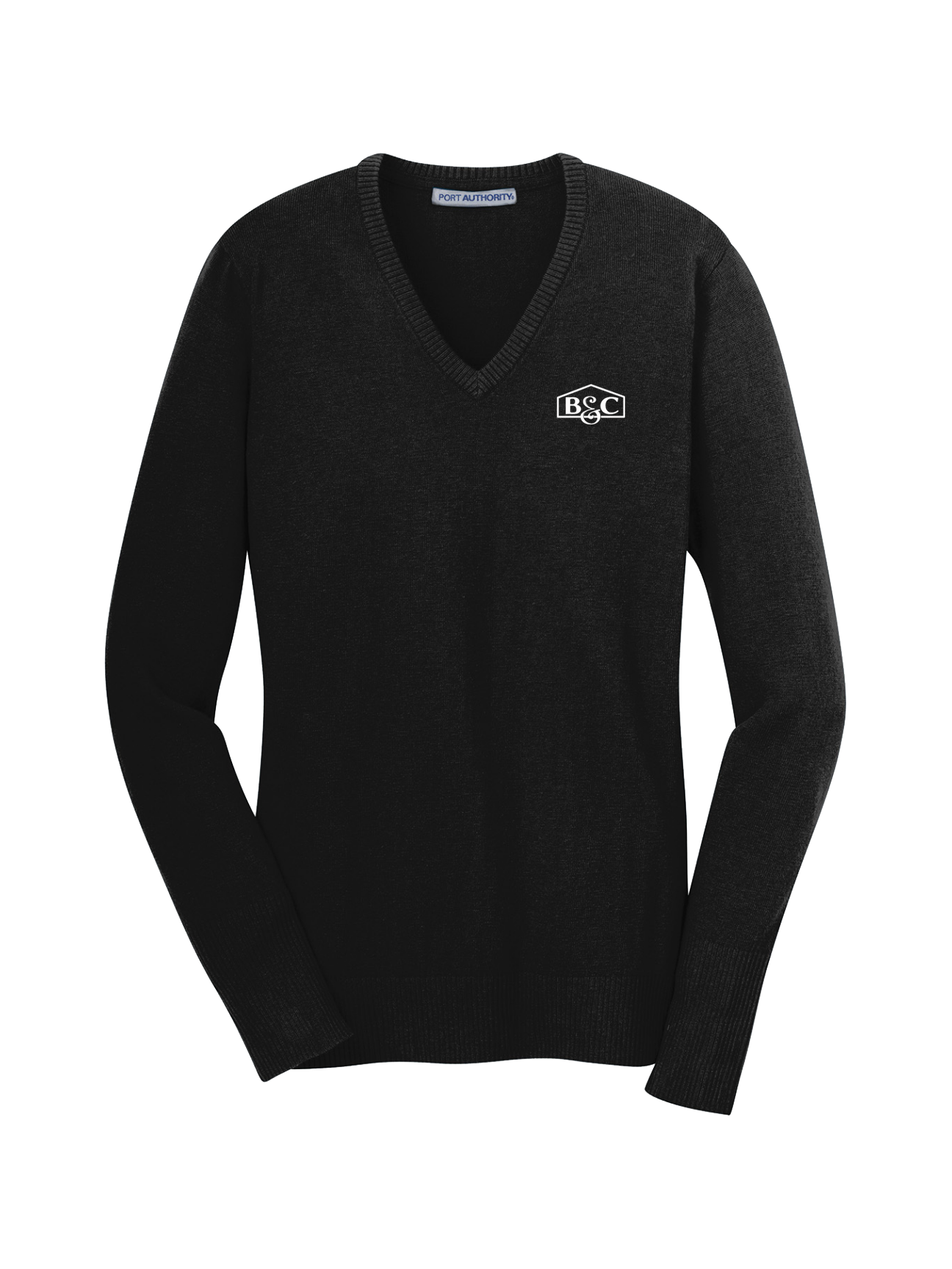 B&C - Womens -Port Authority Ladies V-Neck Sweater