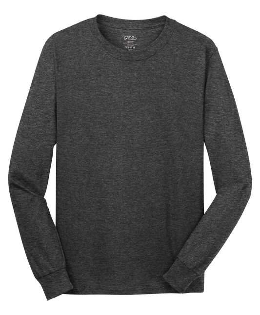 Mens - Port & Company® - Long Sleeve Core Cotton Tee