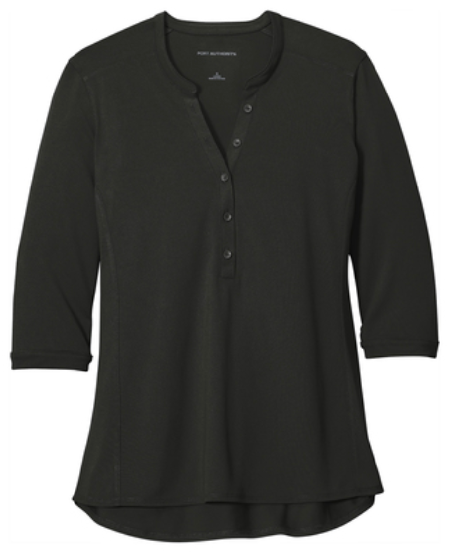 B&C - Port Authority ® Ladies UV Choice Pique Henley