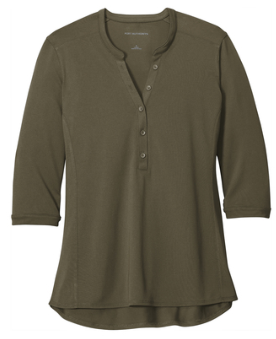 B&C - Port Authority ® Ladies UV Choice Pique Henley