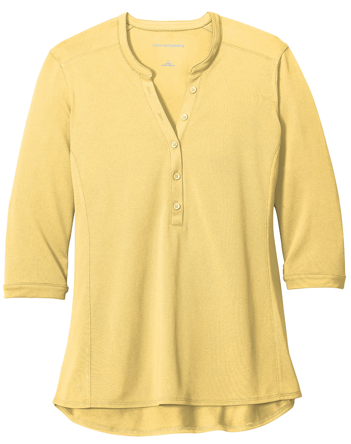 LADIES  Port Authority ® UV Choice Pique Henley