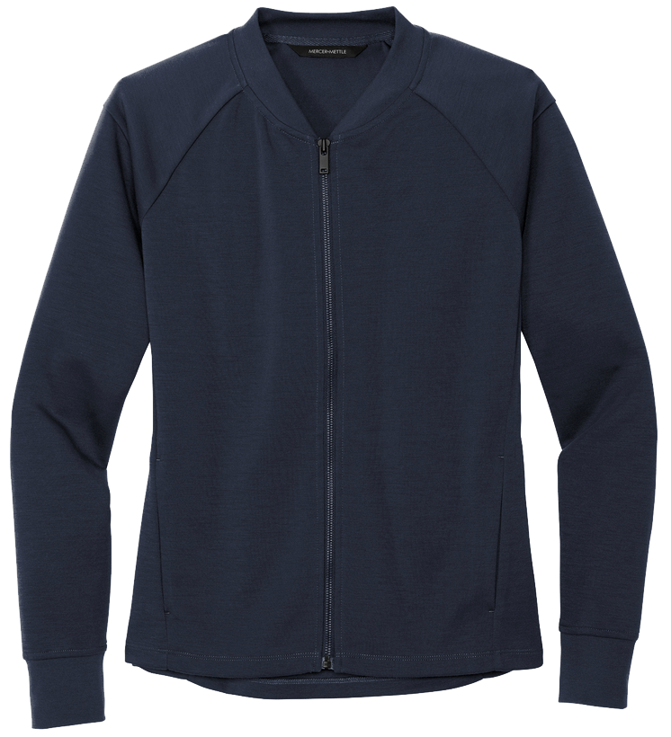 LADIES MERCER+METTLE™ Double-Knit Bomber