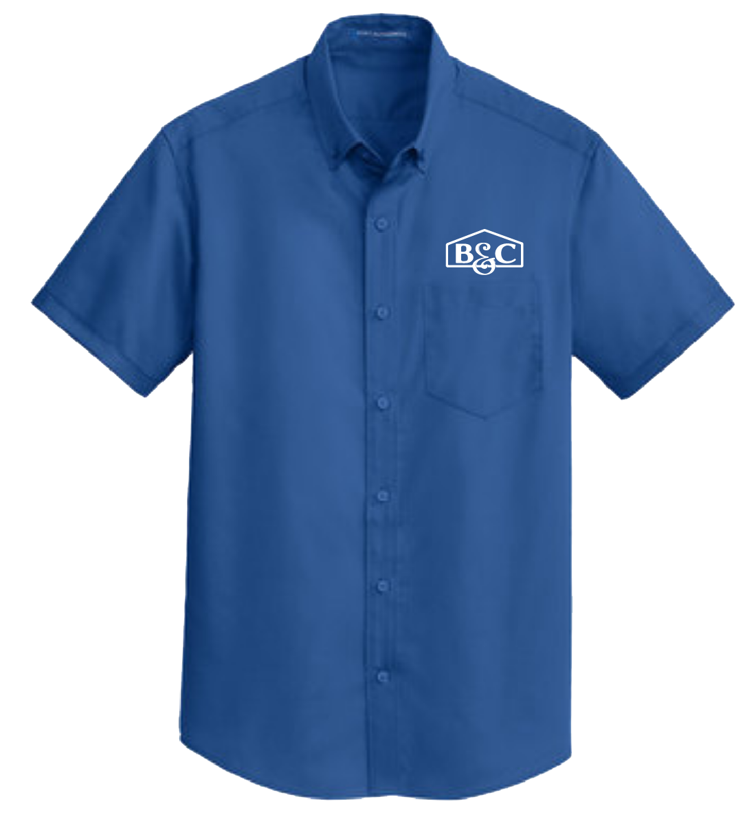 B&C Port Authority® Short Sleeve SuperPro™ Twill Shirt