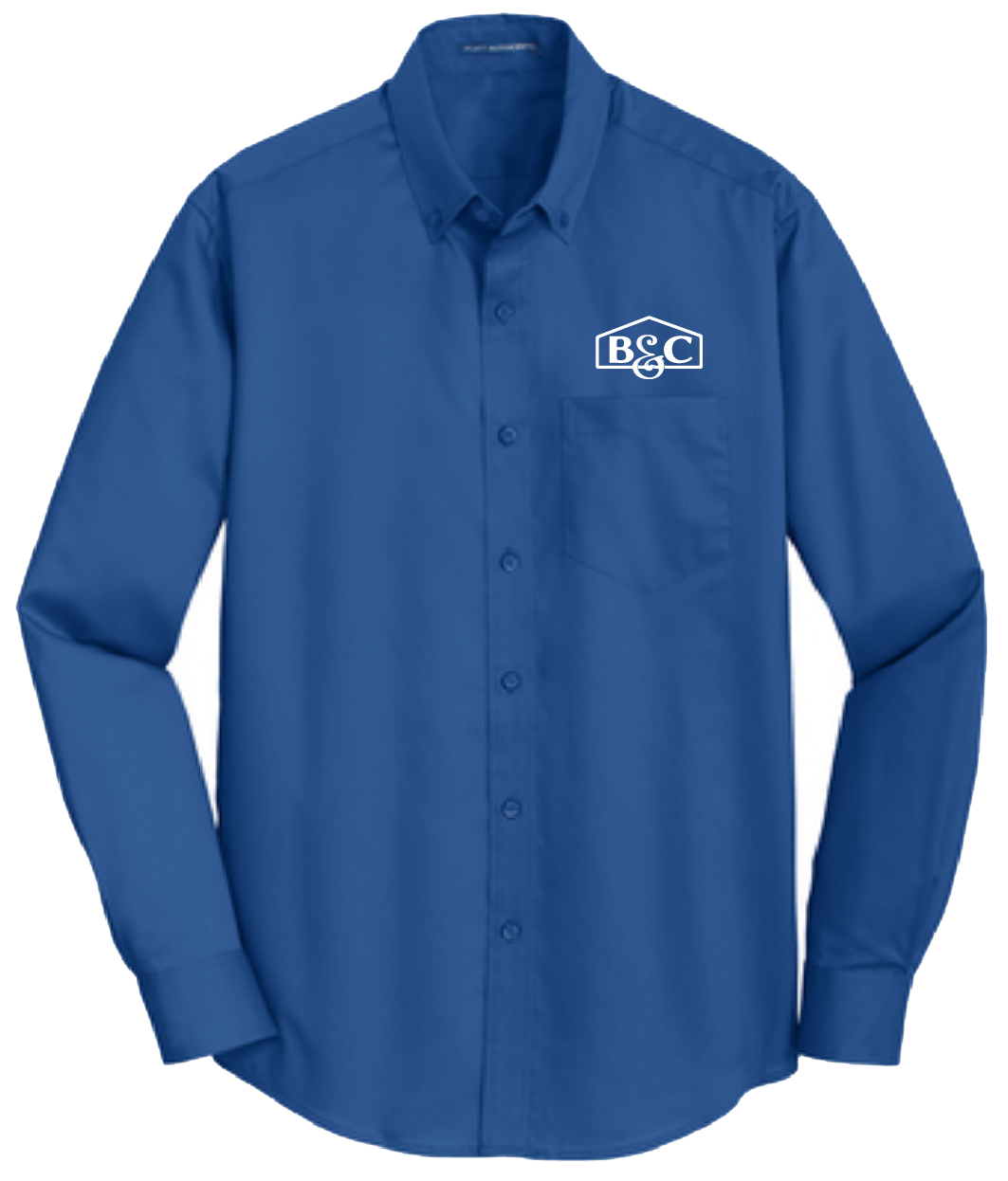 B&C Port Authority® SuperPro™ Twill Longsleeve Shirt