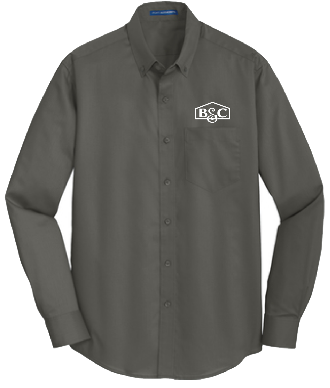 B&C Port Authority® SuperPro™ Twill Longsleeve Shirt